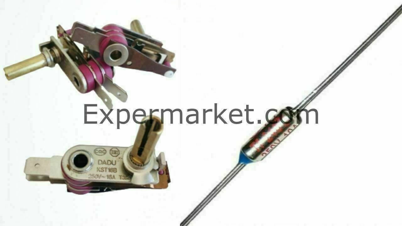 Arçelik K 2375 TG Tost Makinesi Termostatı ve Sigortası