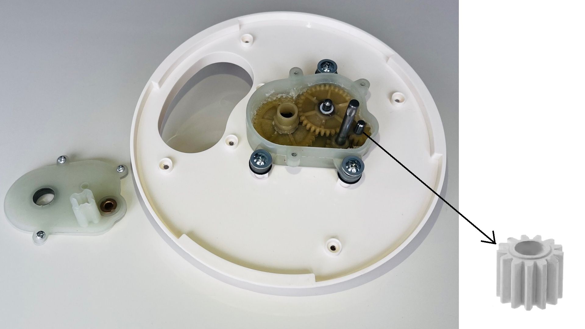 Fakir Sms 1017 Blender Seti Hazne Kapağı Küçük Mil Dişlisi