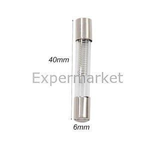 Xiomi Mikrodalga Uyumlu Fırın Cam Sigorta 5 KV 0.8A ( 4 Cm Uzunluk )