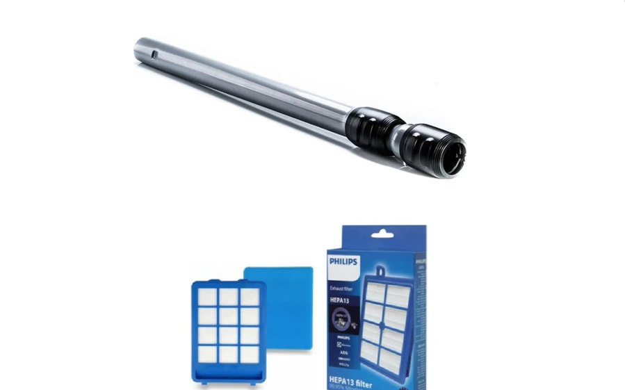 PHILIPS FC 9911 Marathon Ultımate Çelik Uzatma Borusu + Filtre Seti Komple ( Yıkanabilir )